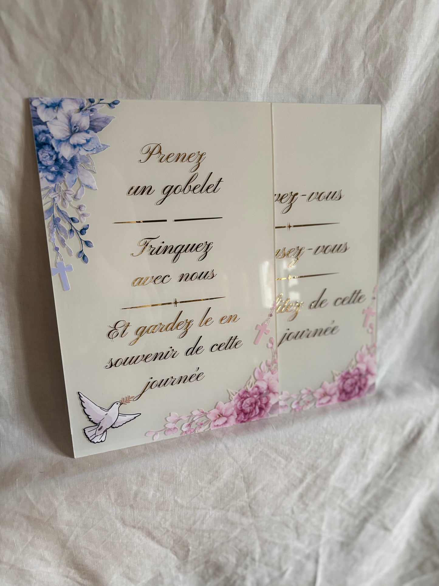 Affiche/plaque pour buffet A4