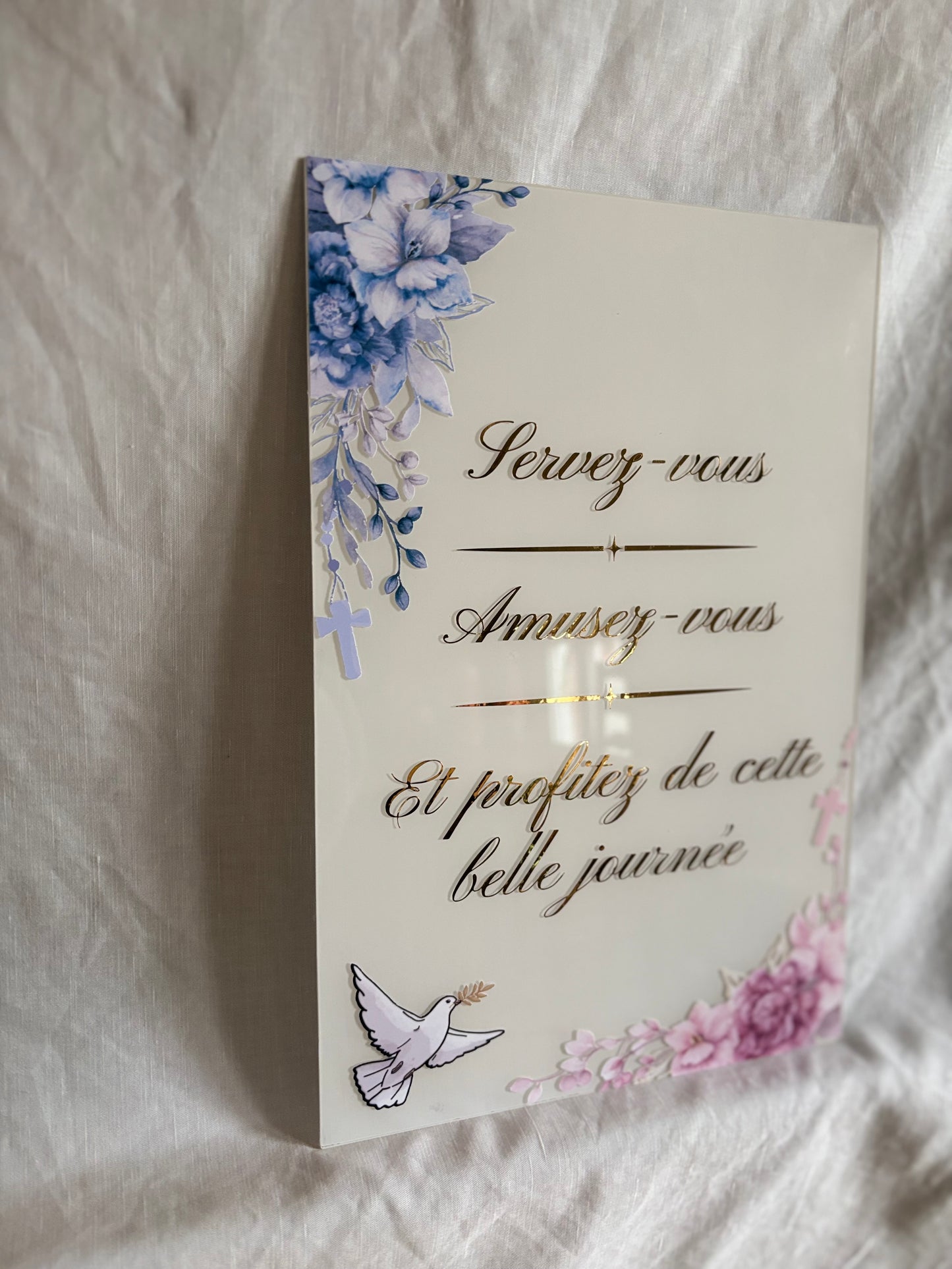 Affiche/plaque pour buffet A4