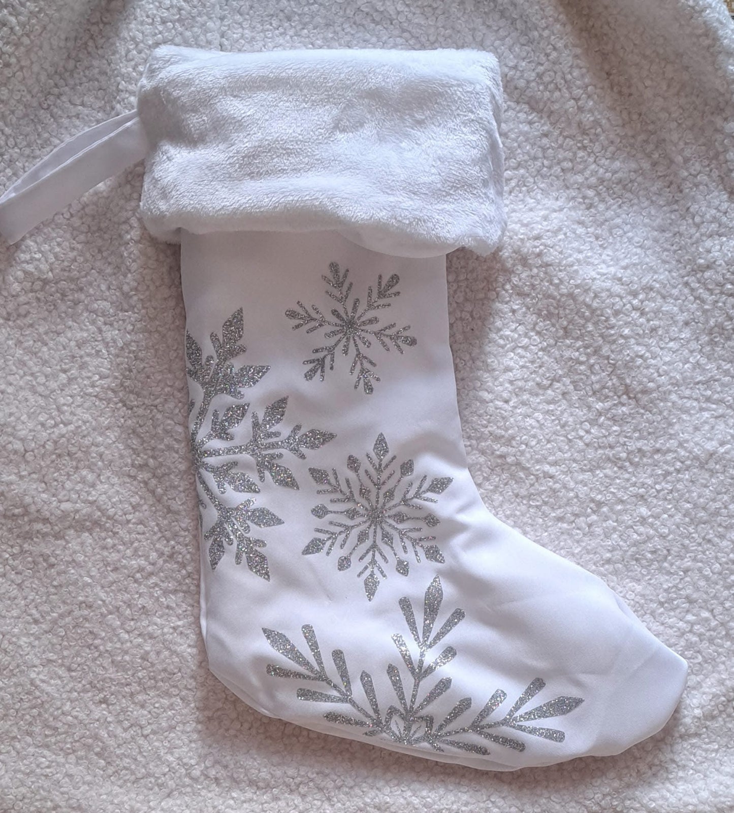 Botte de Noël flocons