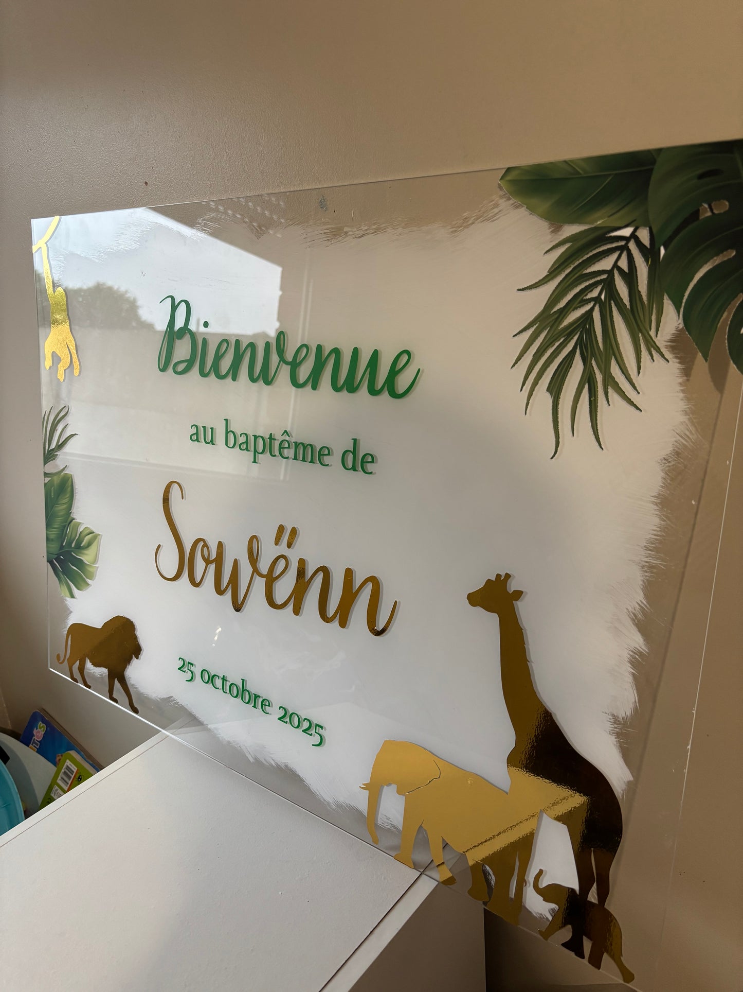 Panneau de Bienvenue à thème