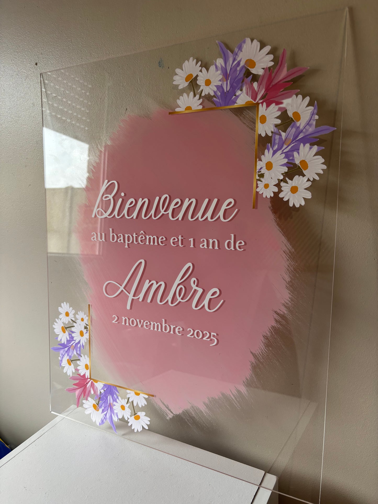 Panneau de Bienvenue à thème