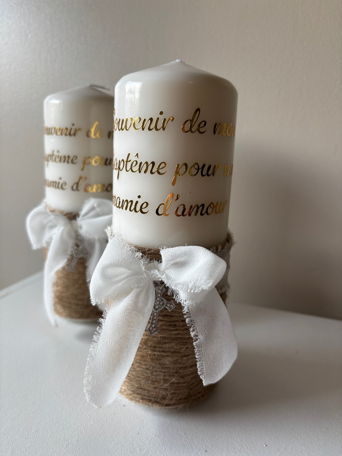 Bougie personnalisé 23cm