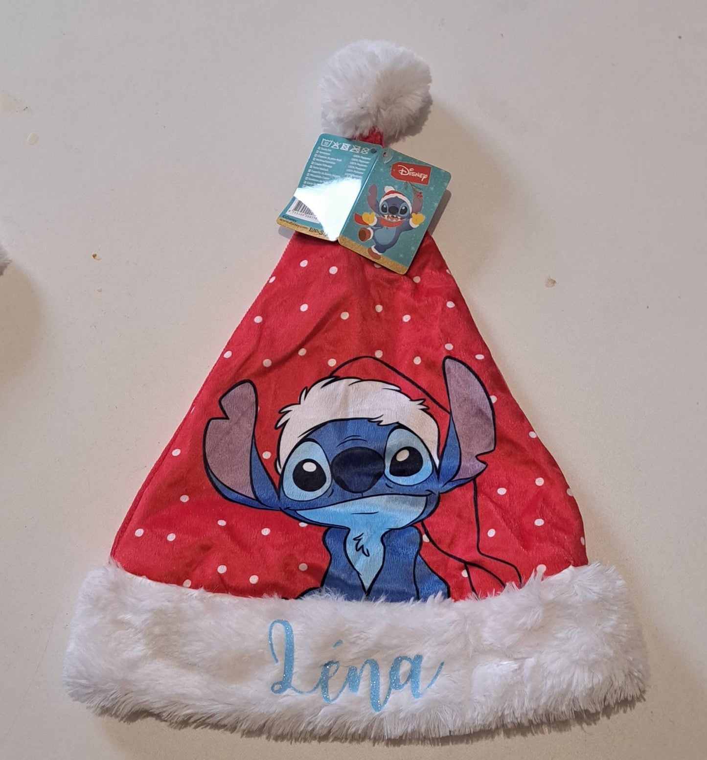 Personnalisation bonnet de Noël enfant