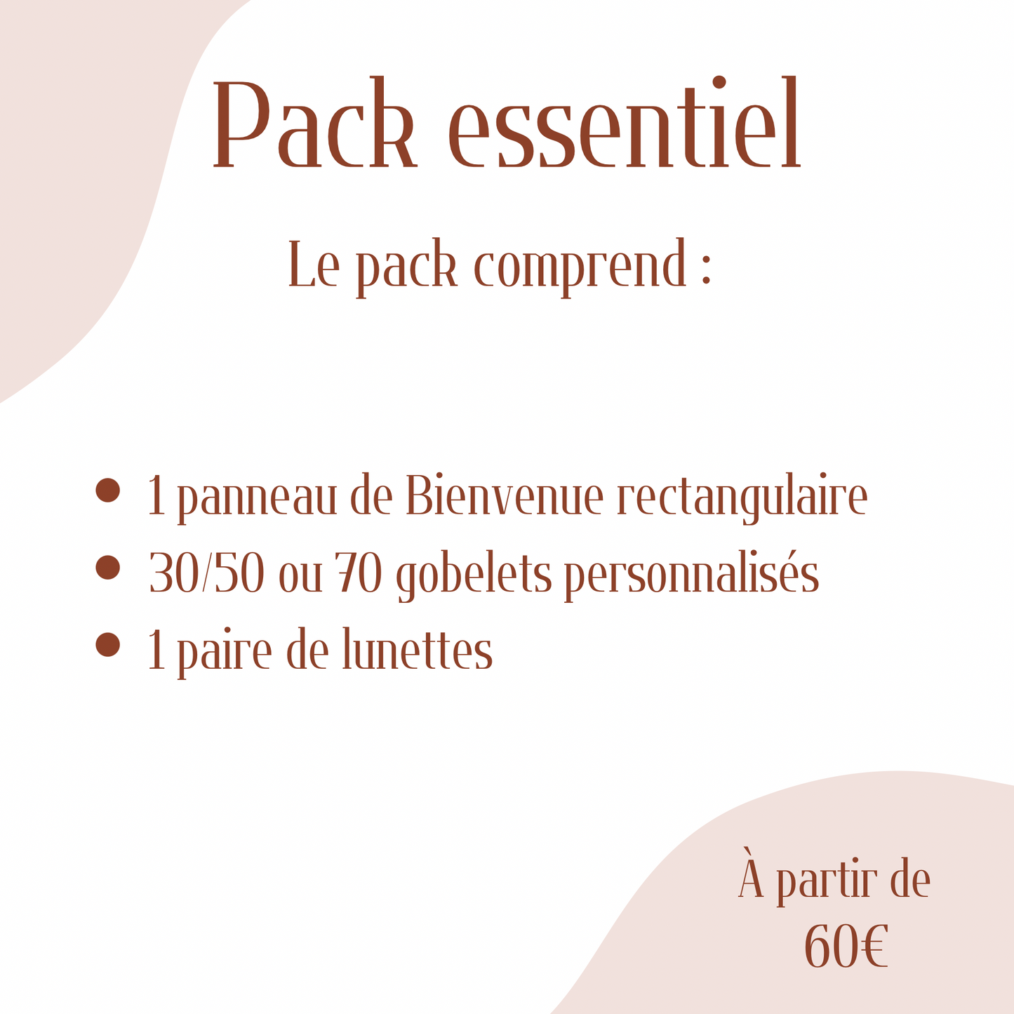 Pack essentiel ( anniversaire )