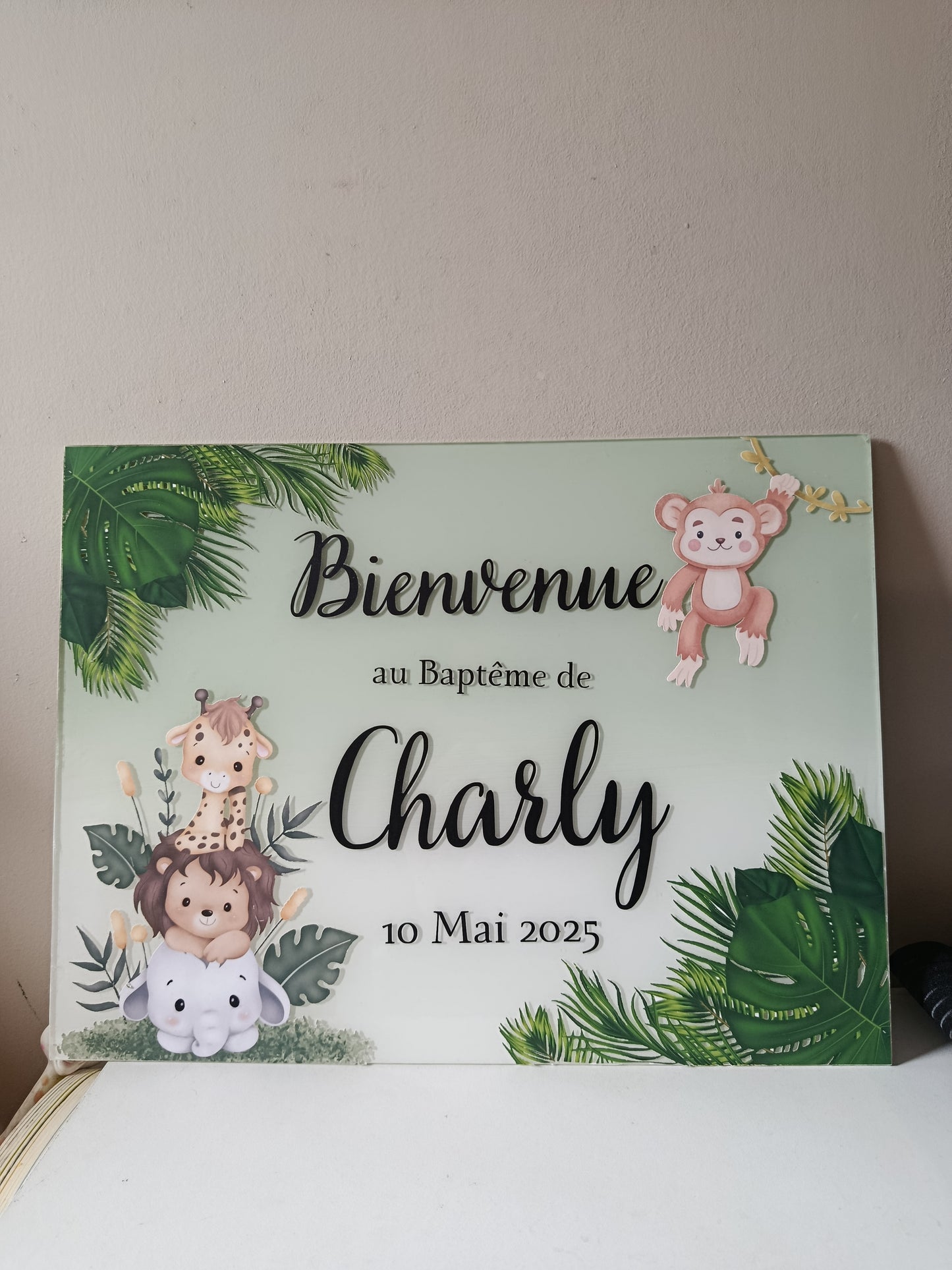 Panneau de Bienvenue à thème