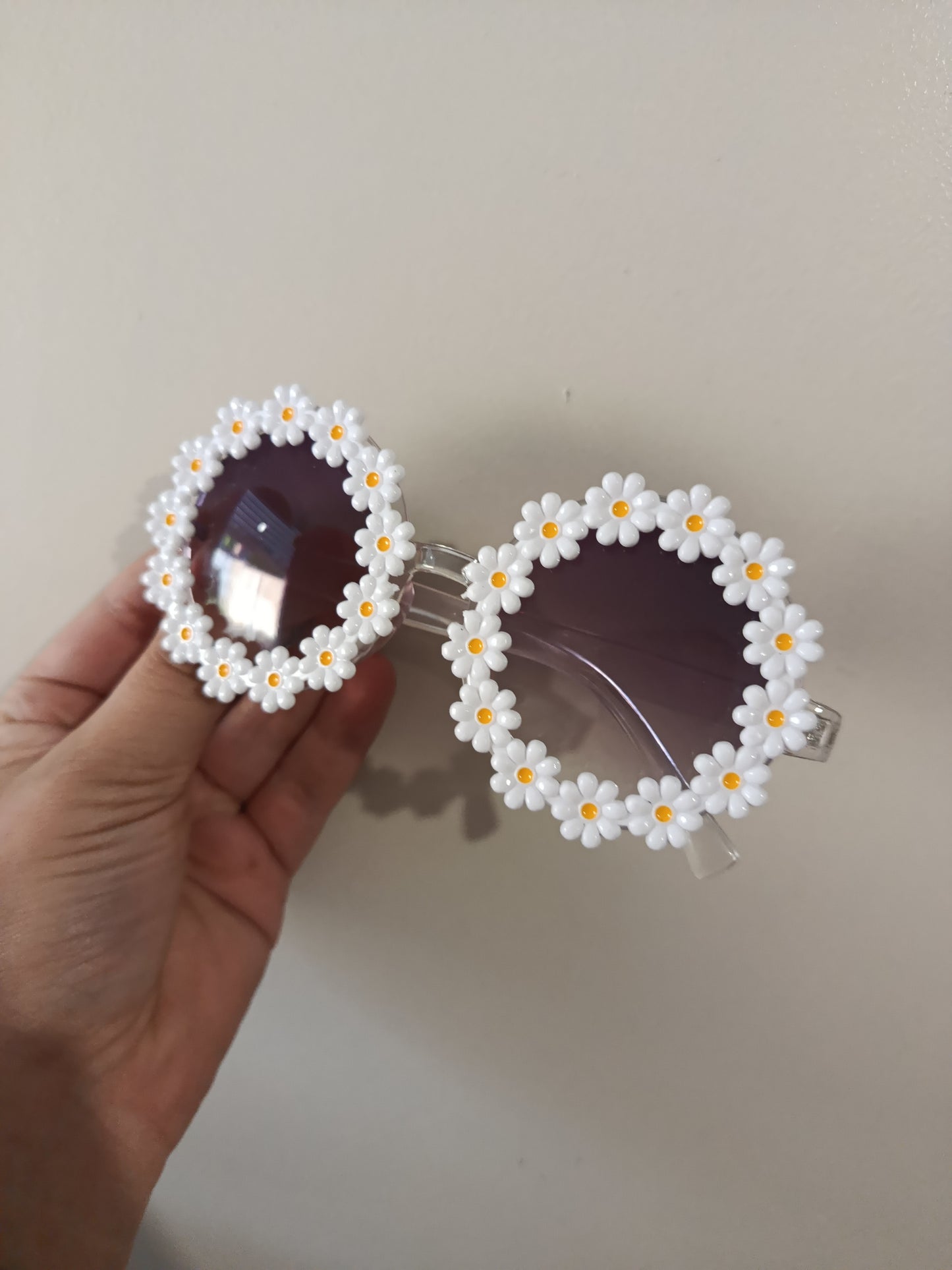 Lunettes personnalisées marguerites