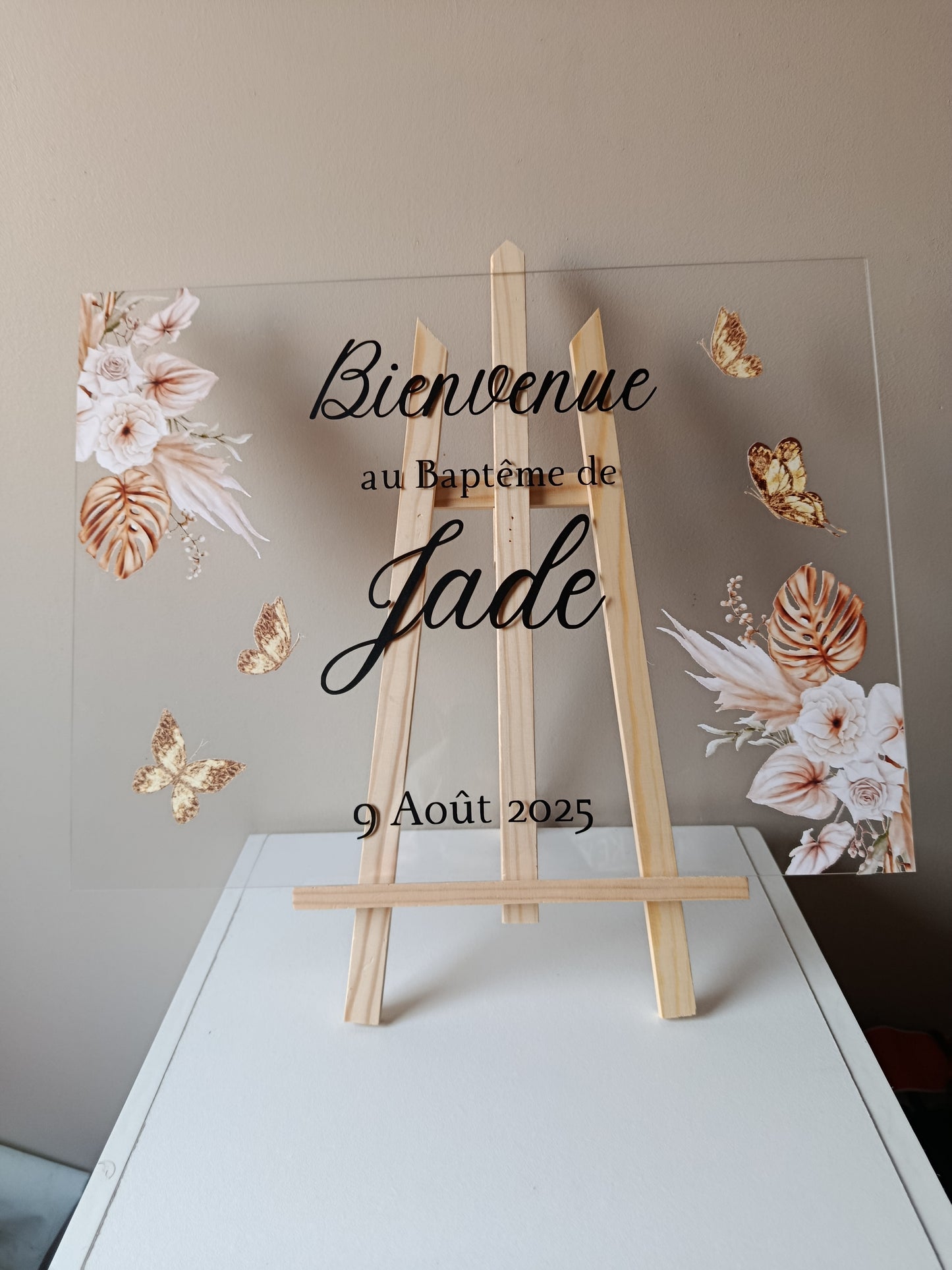 Panneau de Bienvenue à thème