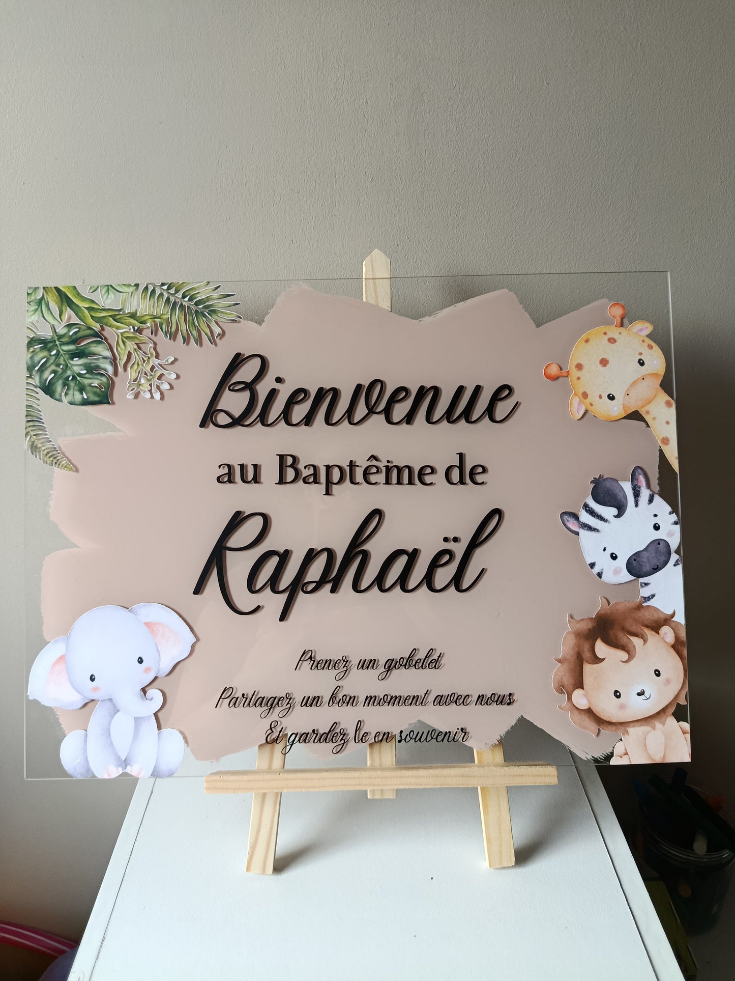 Panneau de Bienvenue à thème