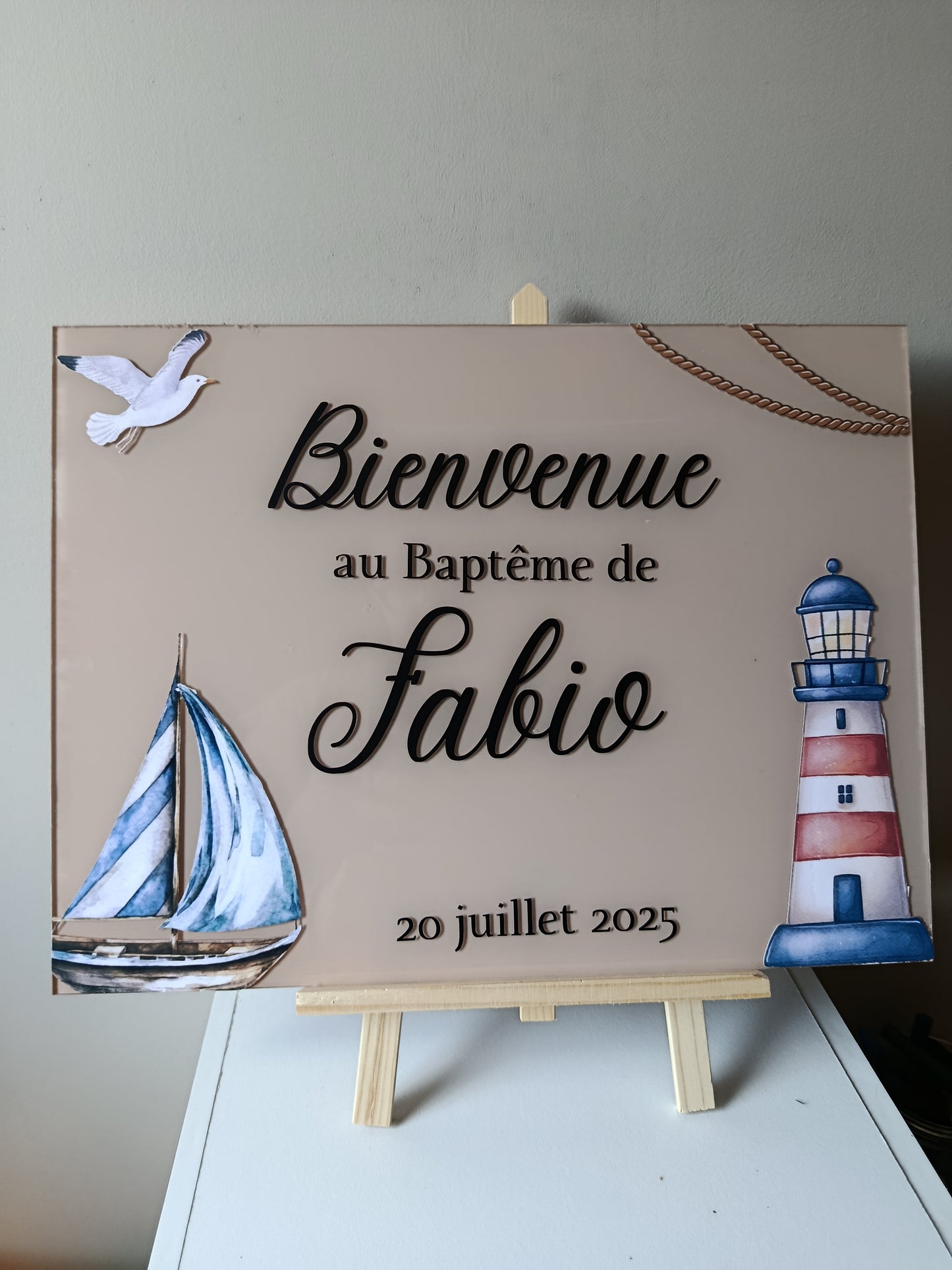 Panneau de Bienvenue à thème