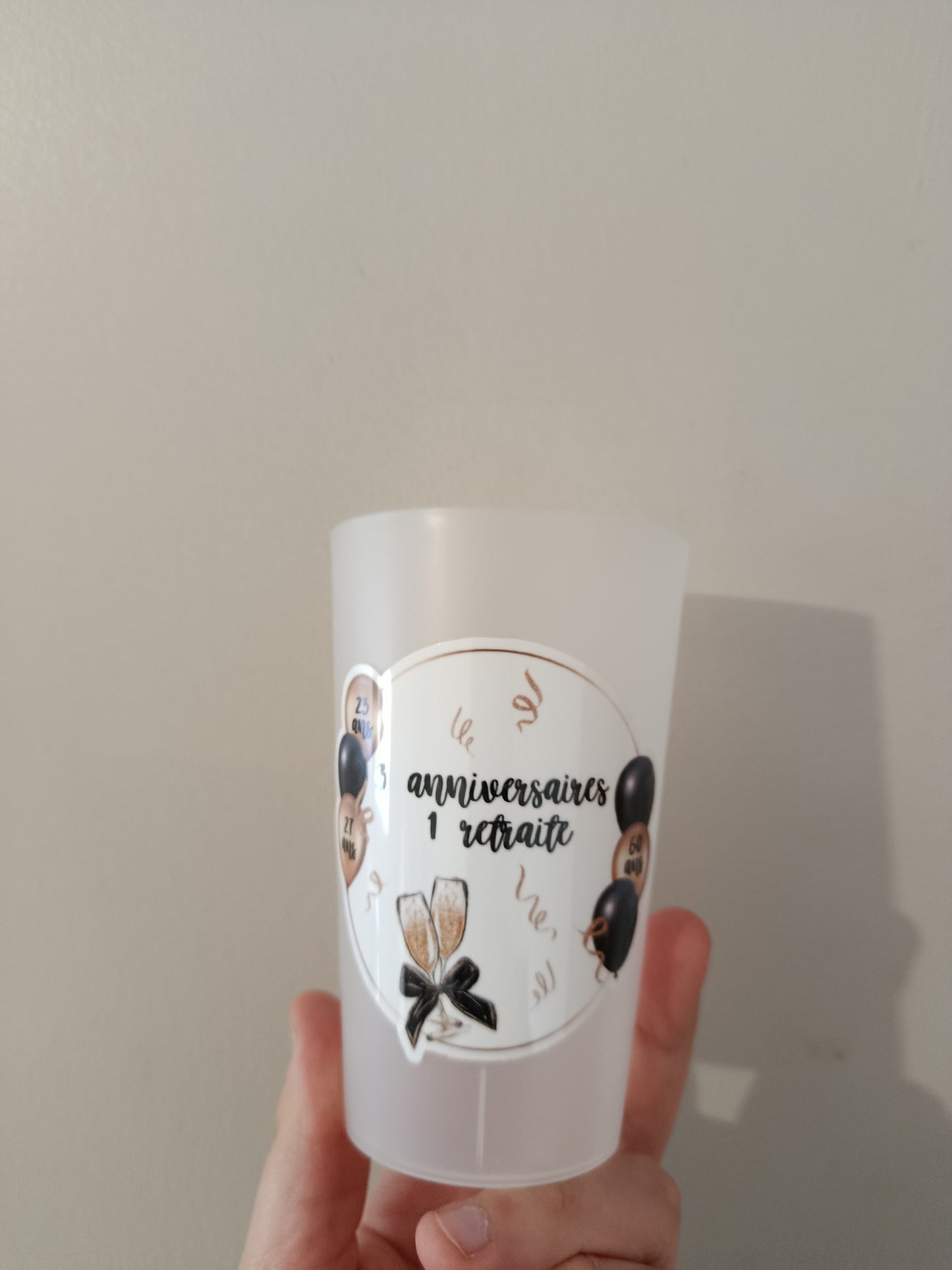 Gobelets personnalisés 25cl