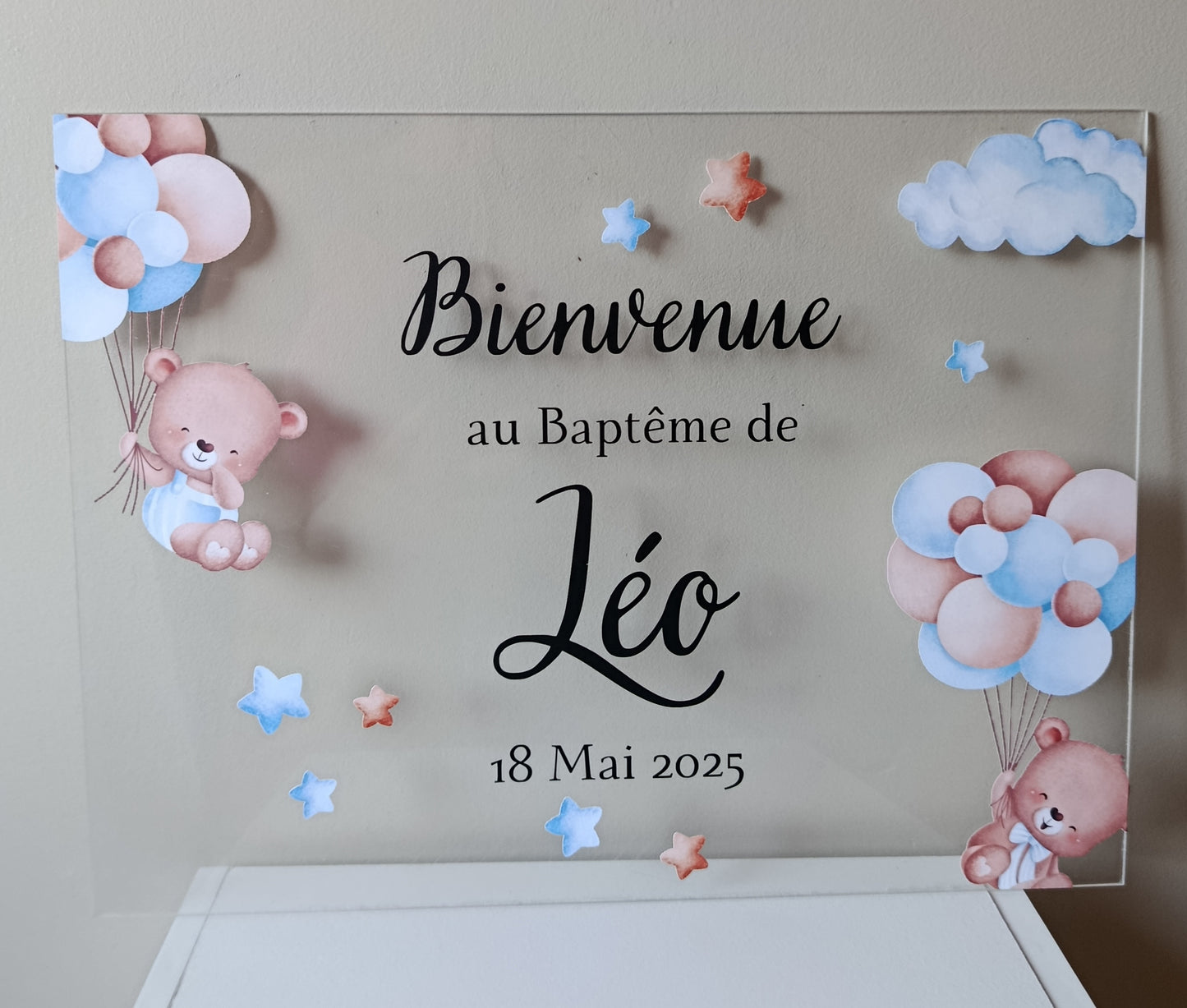 Panneau de Bienvenue à thème