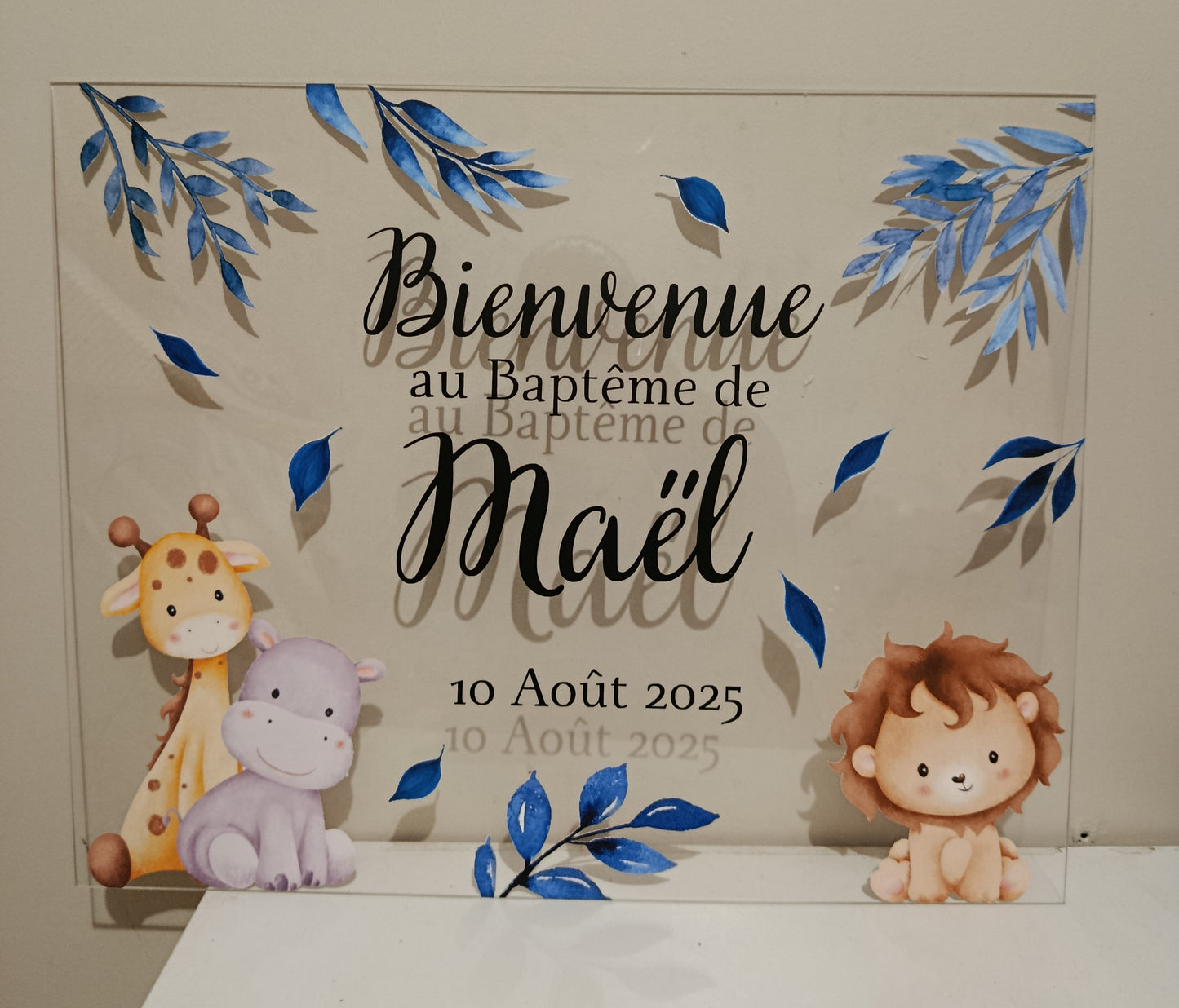 Panneau de Bienvenue à thème