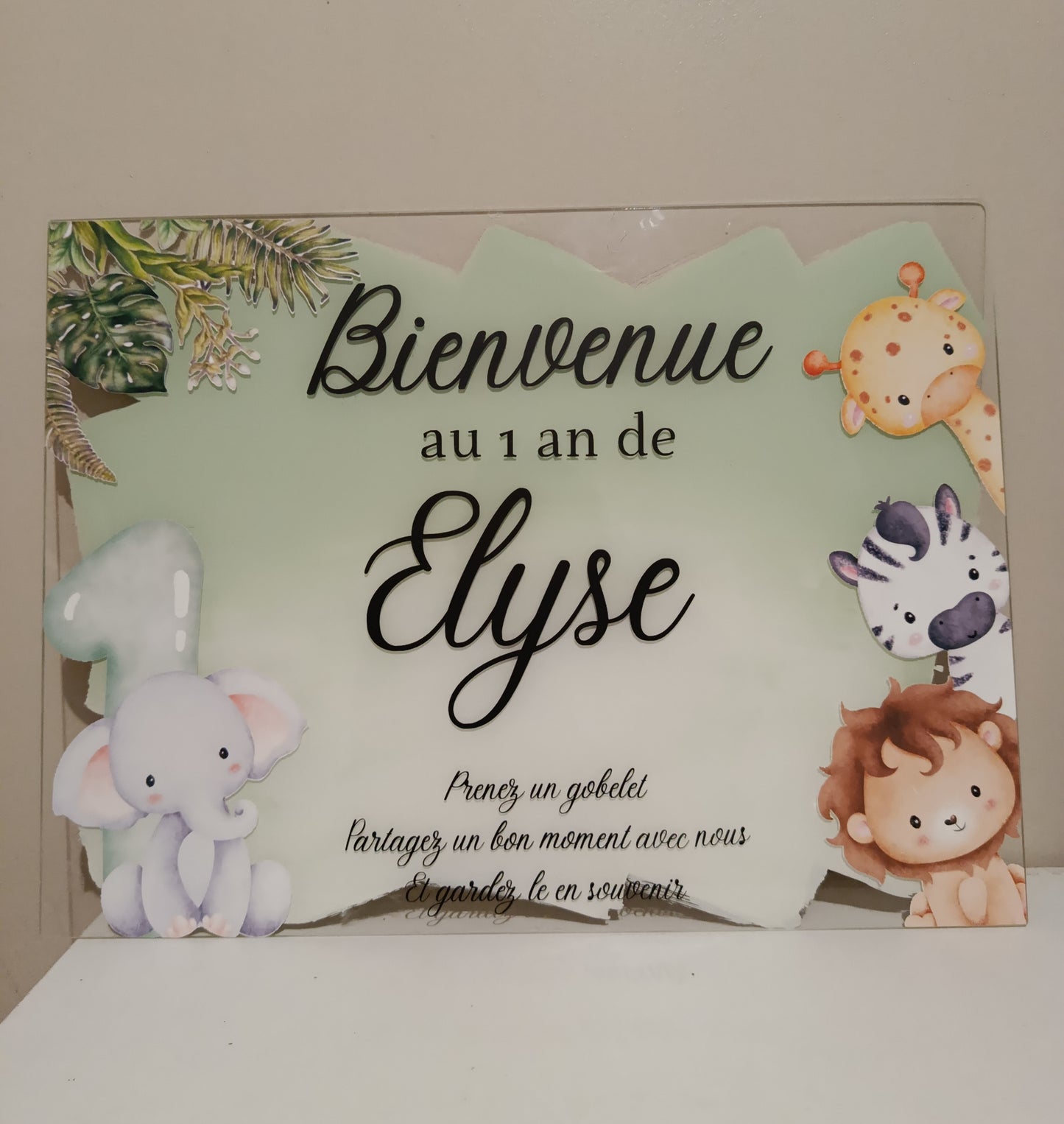 Panneau de Bienvenue à thème