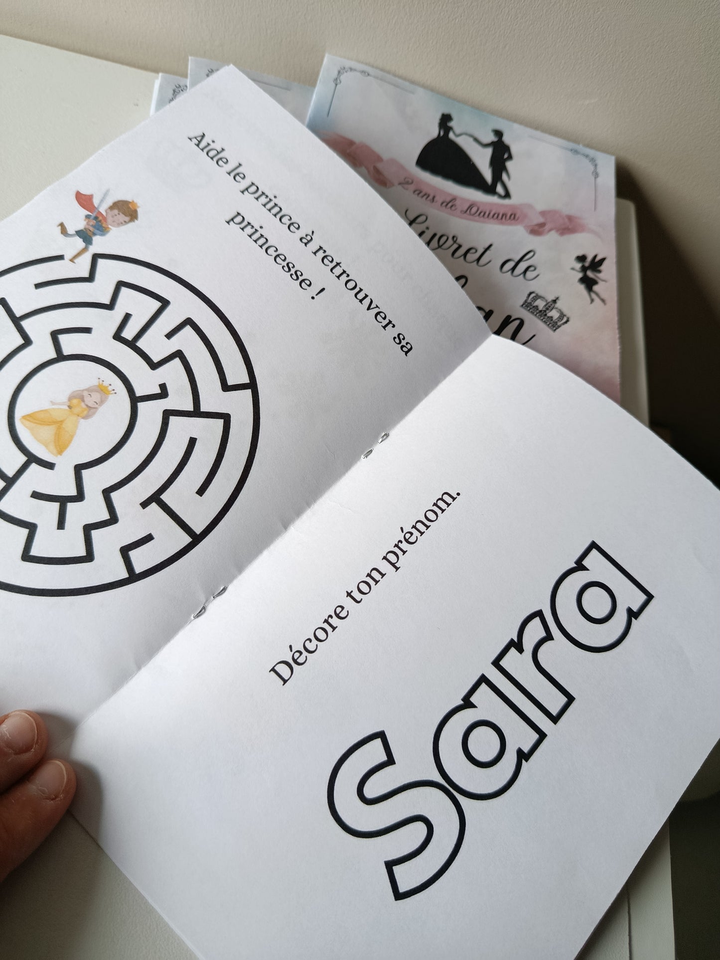 Livret d'activité enfant