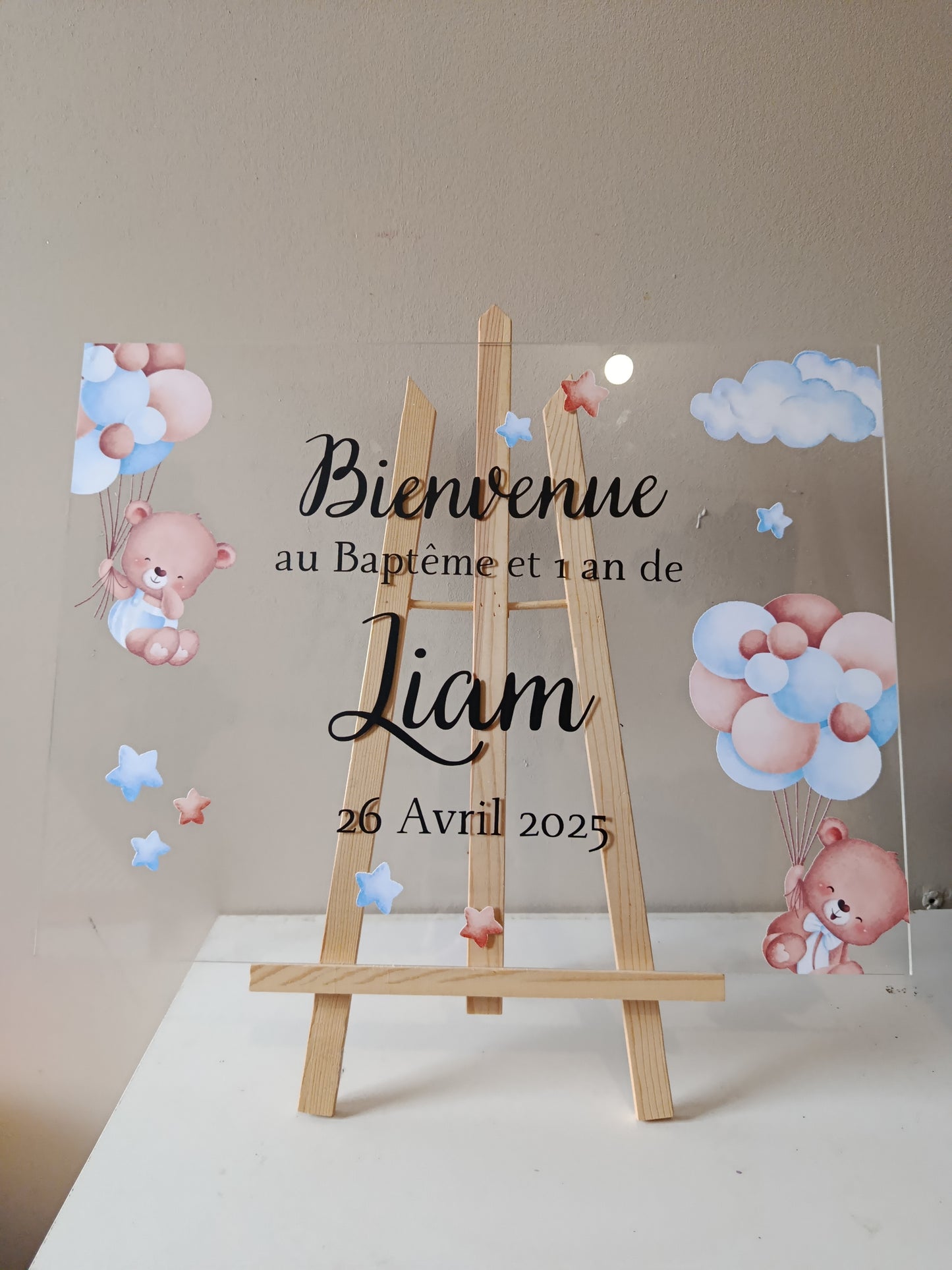 Panneau de Bienvenue à thème